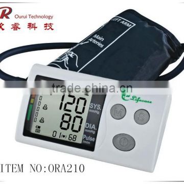 blood pressure meter arm