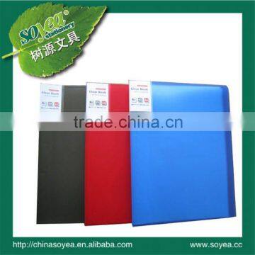 clear book/pp file/document file/pp box