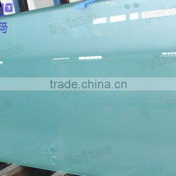 Factory Production Tempered Glass With Round Edge Based On Required Size For Sale