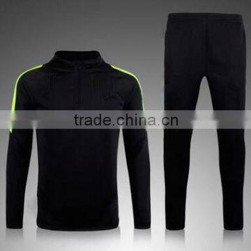Free Shipping to England Manchester 2016-2017 New Style Football Sweater Suit Good Quality Soccer Training Tracksuit photo-2
