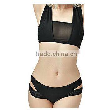 BSC054 Sexy Net Women School Fission Pure Triangle Bikini Swimwear photo-3
