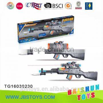 gun toy with flashing light, voice gun for sale