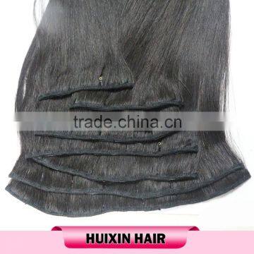 Silky Straight Wave Bohemian Remy Clip In Human Hair Extensions For Wholesales photo-5