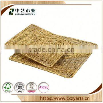 on sale Unique designed strong wicker basket no handles