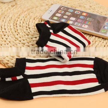 Fashion Thin Striped Youngth Short Trend Cotton Socks photo-4