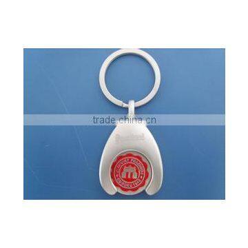 Jewel Quality Snowflake Shape Metal Keychains W/printing Logo photo-5