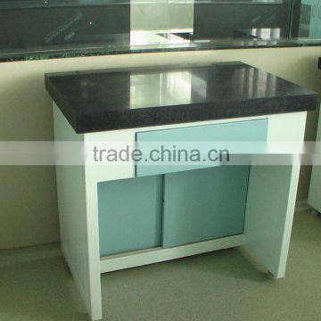 Epoxy Coated Galvanized Steel Fabrication Micro-Biology Lab Vibrating Table With Marble Stone Top