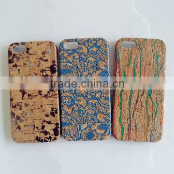 2015 Eco-friendly Real Wood Cork Phone Case for iPhone 6