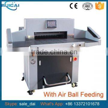 2017 Newest Hydraulic Cutting Paper Machine with Side Table