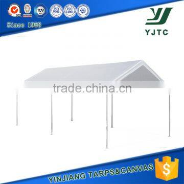 white tarp canopy