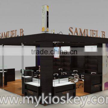 High Grade Jewellery Exhibition Jewellery Display Kiosk Design and Manufacture
