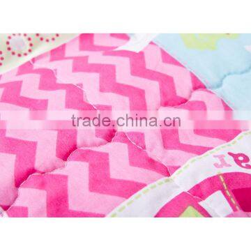 Baby and Kindergarten 100% Cotton Quilt 3 Pieces Bedding Sets Luka Town Style