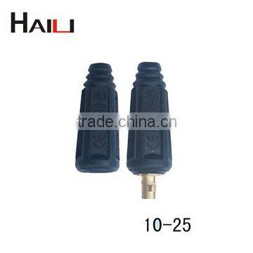 British type 10-25 welding cable connector male and female