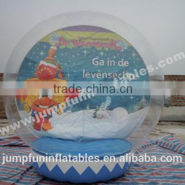 2015 cheap Christmas Snow Globe for sale,3m dia Inflatable Globe Snow Ball free shipping