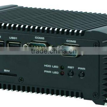 Atom N2800 Dual Core Fanless Computer Embedded Industrial Mini PC DC Power photo-3