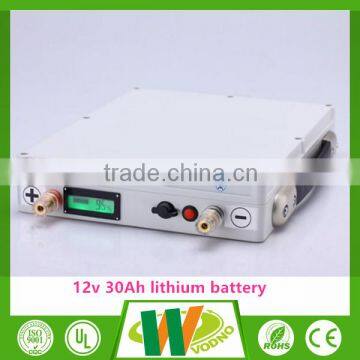 Good quality 12v rechargeable lithium battery 30Ah 40Ah 50Ah 60Ah 70Ah 80Ah