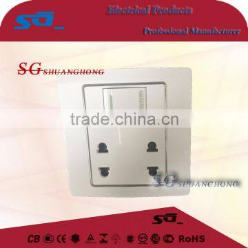Wall Switch Socket Panel Switch Button 86*86 Square Wall Switch photo-3