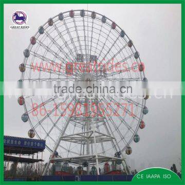 Amusement Funfair Games Portable 50m Ferris Wheel for Sale