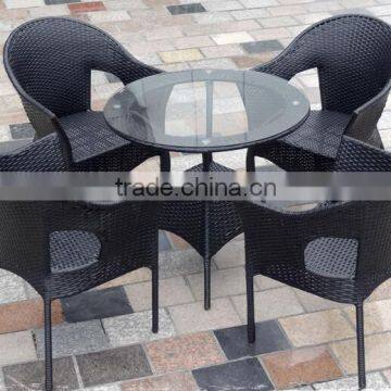 Hot Selling New Style Cheap Old Europe Style PE Rattan Garden Furniture Table Set photo-4