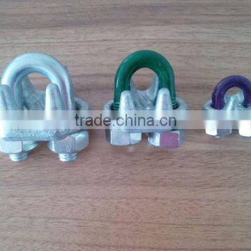 US type drop forged wire rope clip stainless steel wire rope clip