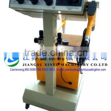 Dual Powder Guns Electrostatic Box Feeder Vibrating Powder Coating System