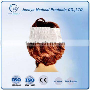 Beauty Nonwoven Hair Band, Disposable PP Headband, BLACK and White Elastic Band for Hair photo-3