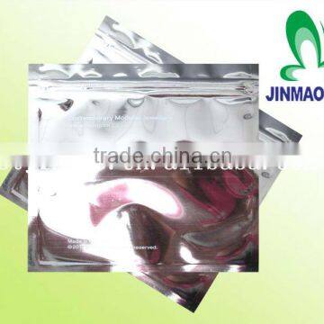 Zipper aluminum foil packet Food packaging sealing