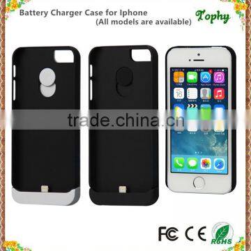 Power Case 2200mAh External power bank Charger for iphone5s/5C, for iphone 5s battery charger case