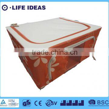 non woven flowers foldable storage box