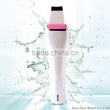 Sonic facial cleansing Ultrasound scrubber for dry skin Facial equipment