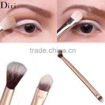 Double End Makeup Brush Horse Hair With Custom Logo Eyeshadow Brush photo-5