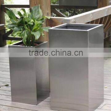 Fashion Design Bonsai Pot Stainless Steel Flower Container and Flowers Pots photo-6