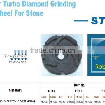 Flower Turbo Diamond Grinding Cup Wheel For Stone