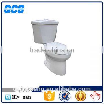 Hebei siphon two piece ceramic toilet