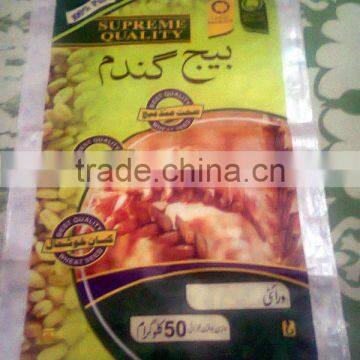 BOPP/pp woven fertilizer bag with PE liner bag