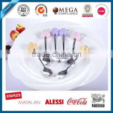 Top quality EU standard 18/8 stainless spoon with special design