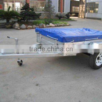 small Box trailer with PVC tarp