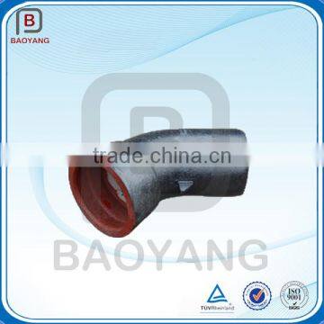 Customized cast iron sand casting pipe fitting of best China supplier