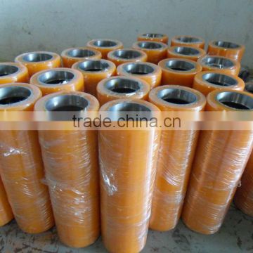 rubber polyurethane pu sanding machine coating roller