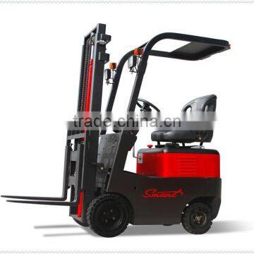 China Best Selling 750kg 48V 140Ah Small Electric Harga Forklift Baru photo-2