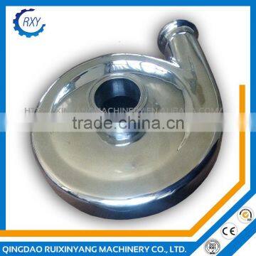 Customized electric vacuum pump stainless steel cow milk vacuum pump parts