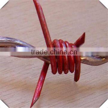 high quality galvanized barbed wire factory / galvanized barbed wire fencing