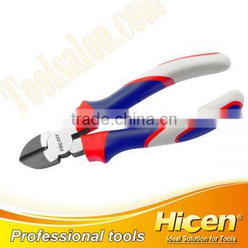 Professional Germany Type Tri-color TPR Handle Diagonal Pliers