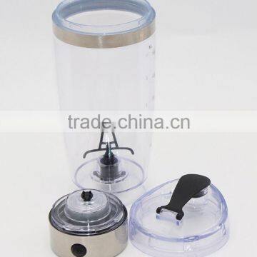 600ml Stainless Steel Electric Shaker Bottle USB photo-6