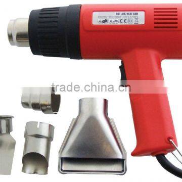 New Heat Gun Hot Air Gun Dual Temperature+4 Nozzles Power Tool 1500 W Heater Gun photo-3