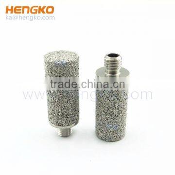 High temperature air purification Solid liquid separation - microporous Metal Stainless steel Cartridge Filters