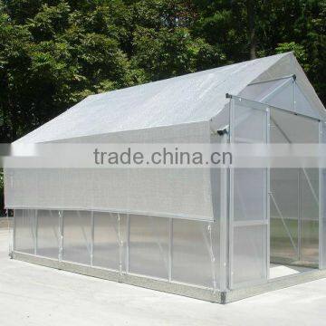 Shade cloths for protect vegetables and flowers