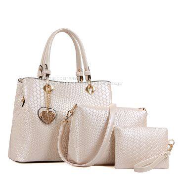 NEW 2016 Model Top Quality Woman Tote 3pcs in 1 Set Bags photo-2