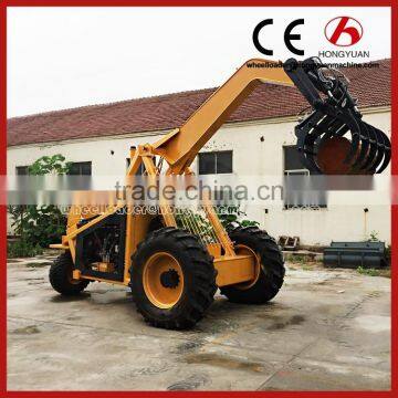 china manufacture 1ton wheel loader grab sugar cane loader for sale