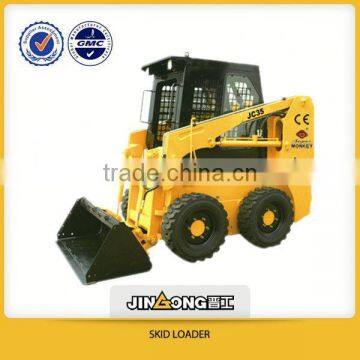 with usa briggs&stratton gasoline engine JC35 skid loader,china bobcat,engine power 35hp,loading capacity 500kg